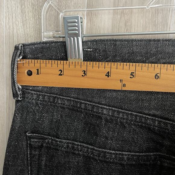 Levi’s 501 Jeans White Oak Cone Denim Men’s Size 34x32 (34x29)Button Fly Patched - Picture 7 of 14